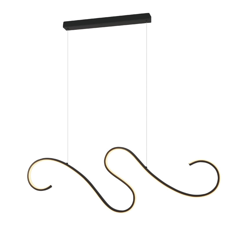 Φωτιστικό Οροφής LED Aca Calista YL1809LEDPBK Black