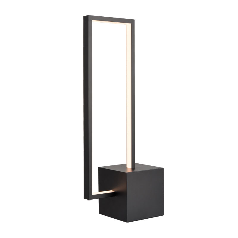 Πορτατίφ LED Aca Aelia PN30LEDTBK Black Matt