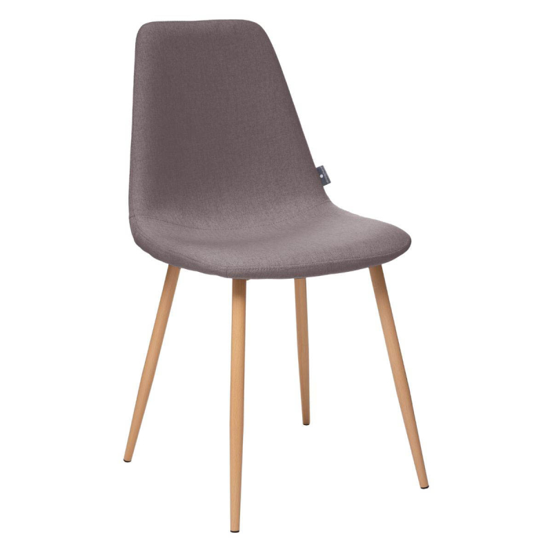 Καρέκλα (44x51x85.5) A-S Roka Dark Grey 140295A