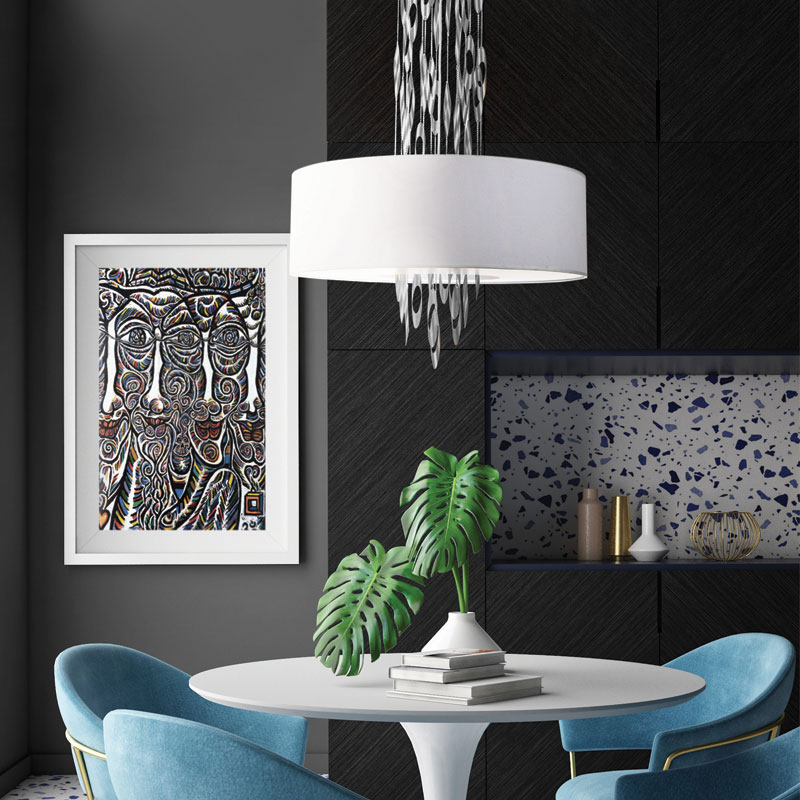 Φωτιστικό Οροφής Πολύφωτο Aca Cascada EG4205PCH Chrome