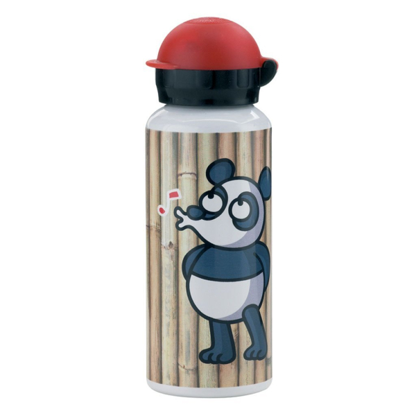 Παγούρι Αλουμινίου 450ml + Θήκη Με Στόμιο Laken Kukuxumusu Kakapanda