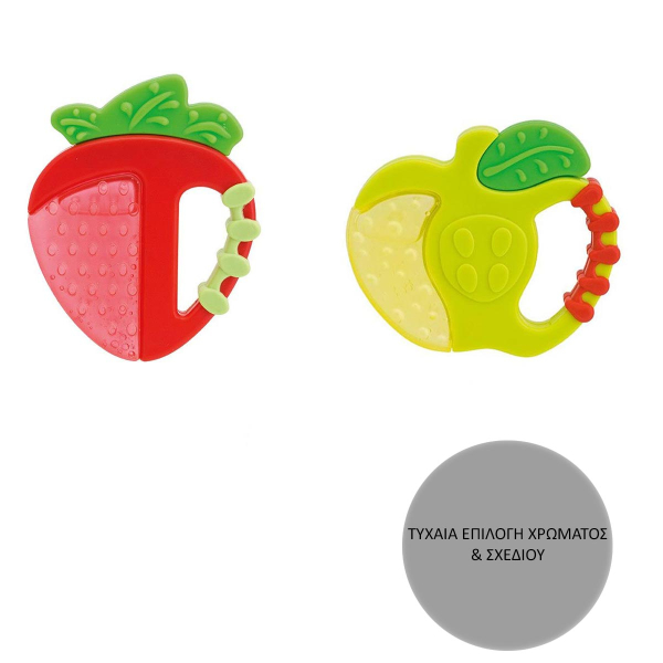Μασητικό Ψυγείου Chicco C05-02579-00 Φράουλα/Μήλο (Τυχαία Επιλογή Σχεδίου)