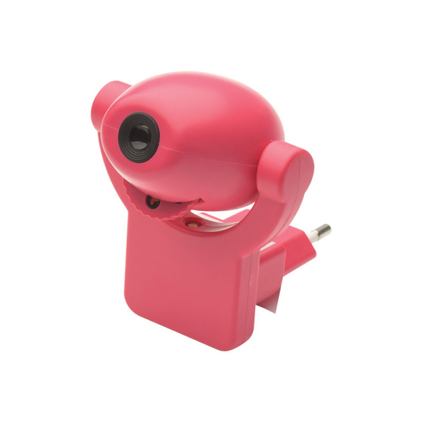 Παιδικό Φωτάκι Προτζέκτορας Με Αισθητήρα Μέρας-Νύχτας Aca SF18012LEDP Pink