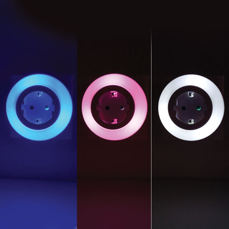 Παιδικό Φωτάκι Νυκτός LED Με Πρίζα Aca SF09LED