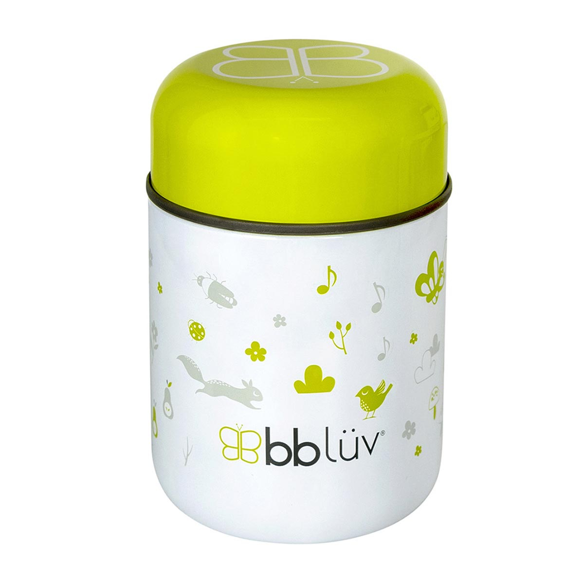 Βρεφικό Θερμός Φαγητού 300Ml με Κουτάλι Bbluv B0122-L Lime Home Παιδικά Είδη & Αξεσουάρ Σερβιρίσματος Spitishop