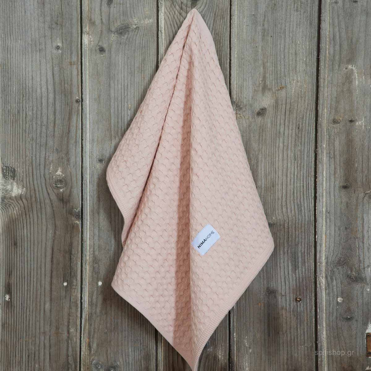 Ποτηρόπανo Πικέ Nima Kitchen Towels Seca Pink 171931