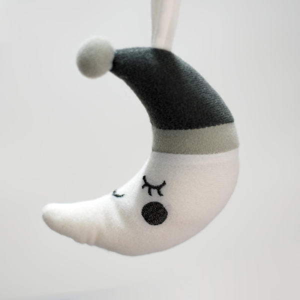 Μπάρα Παιχνιδιών Για Ρηλάξ/Παρκοκρέβατο Bebe Stars Grey 801-186