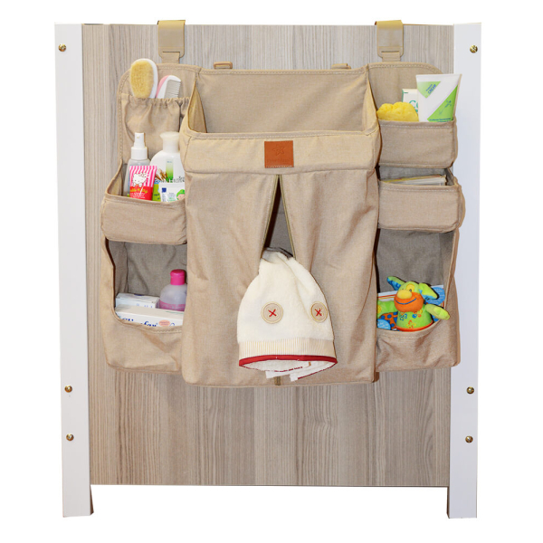 Κρεμαστή Θήκη Οργάνωσης 7 Θέσεων Bebe Stars Beige 514-182