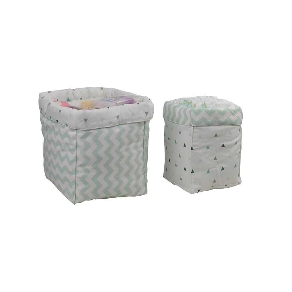 Bebe Stars Καλάθια Αποθήκευσης (Σετ 2τμχ) Bebe Stars Elephant 301-184