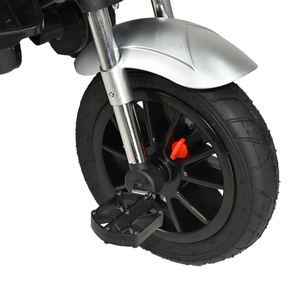 Ποδήλατο Τρίκυκλο (9+ Μηνών) Bebe Stars 360 Chopper 6 In 1 Black 814-188 Home Παιχνίδια Ποδήλατα Spitishop
