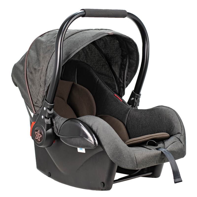 Κάθισμα Αυτοκινήτου (0-13kg) Bebe Stars Baby Plus Graphite 007-189