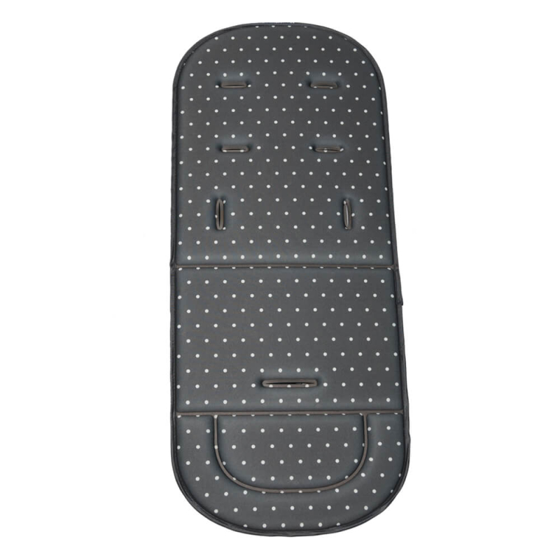 Στρωματάκι Καροτσιού Bebe Stars Polka Dot Dark Grey 208-186