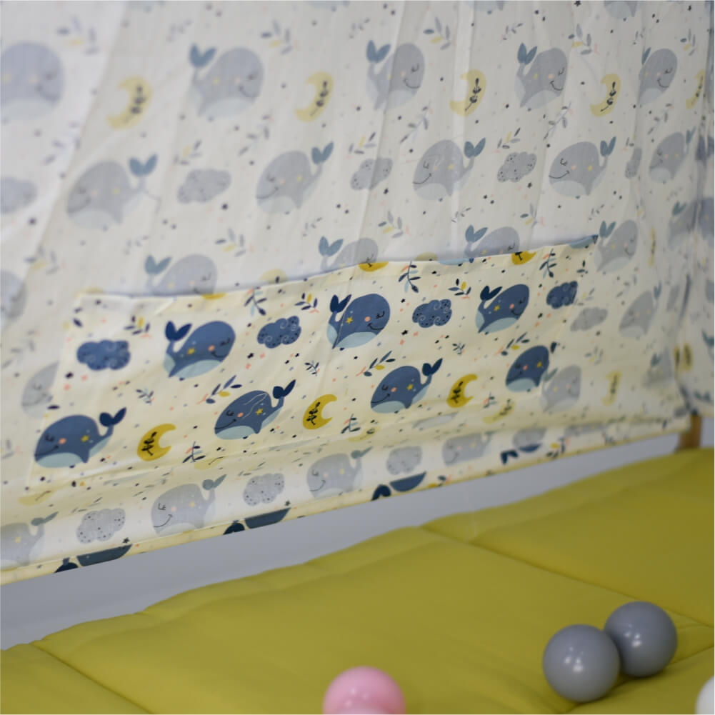 Παιδική Σκηνή με Στρωματάκι + 20 Μπάλες Bebe Stars Whale 302-181 Home Παιχνίδια Παιδικές Σκηνές Spitishop