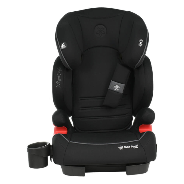 Κάθισμα Αυτοκινήτου ISOfix (15-36kg) Bebe Stars Magic Grey 942-186