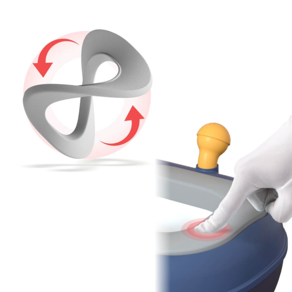 Γιογιό Με Καπάκι (27x45x24) Bebe Stars Car Blue 74-181