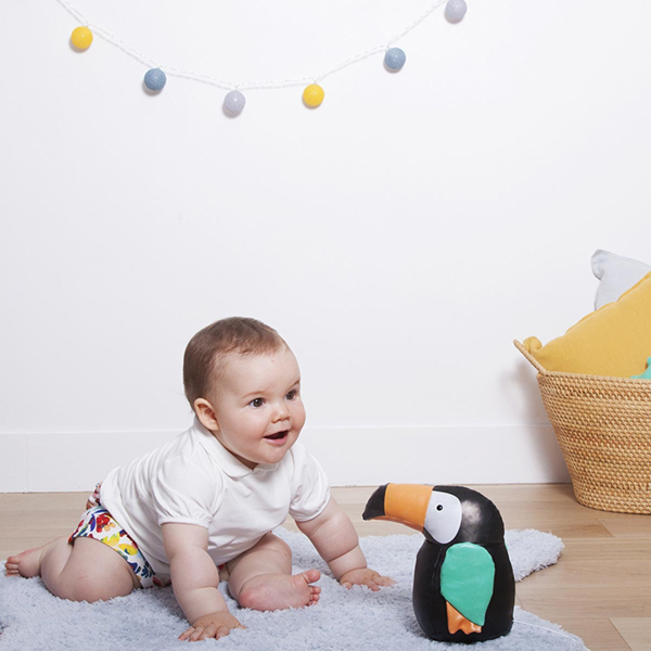 Παιχνίδι Με Ήχο (7x7x5.1) Baby To Love Ζαν Το Τουκάν BTL302399