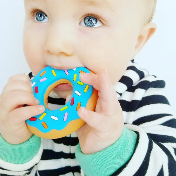 Μασητικό Baby To Love Donuts BTL-SC-11 Μπλε