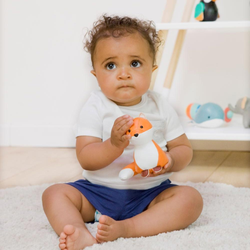 Κρεμαστό Παιχνίδι - Κουδουνίστρα (12x11.5x11.5) Baby To Love Ρίτσαρντ Η Μικρή Αλεπού BTL303068