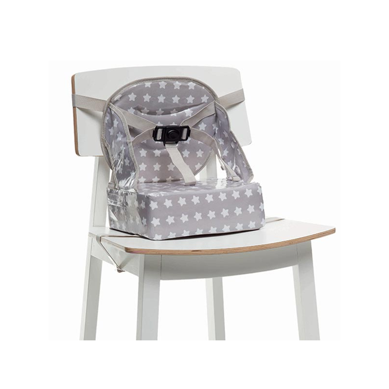 Φορητό Καθισματάκι Φαγητού (6-36 Μηνών/Έως 15kg) Baby To Love Easy Up BTL301279 Γκρι Αστέρια