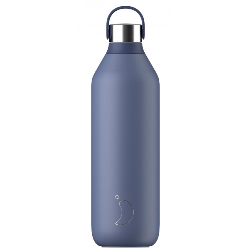 Μπουκάλι Θερμός 1lt Chilly's Series 2 Whale Blue