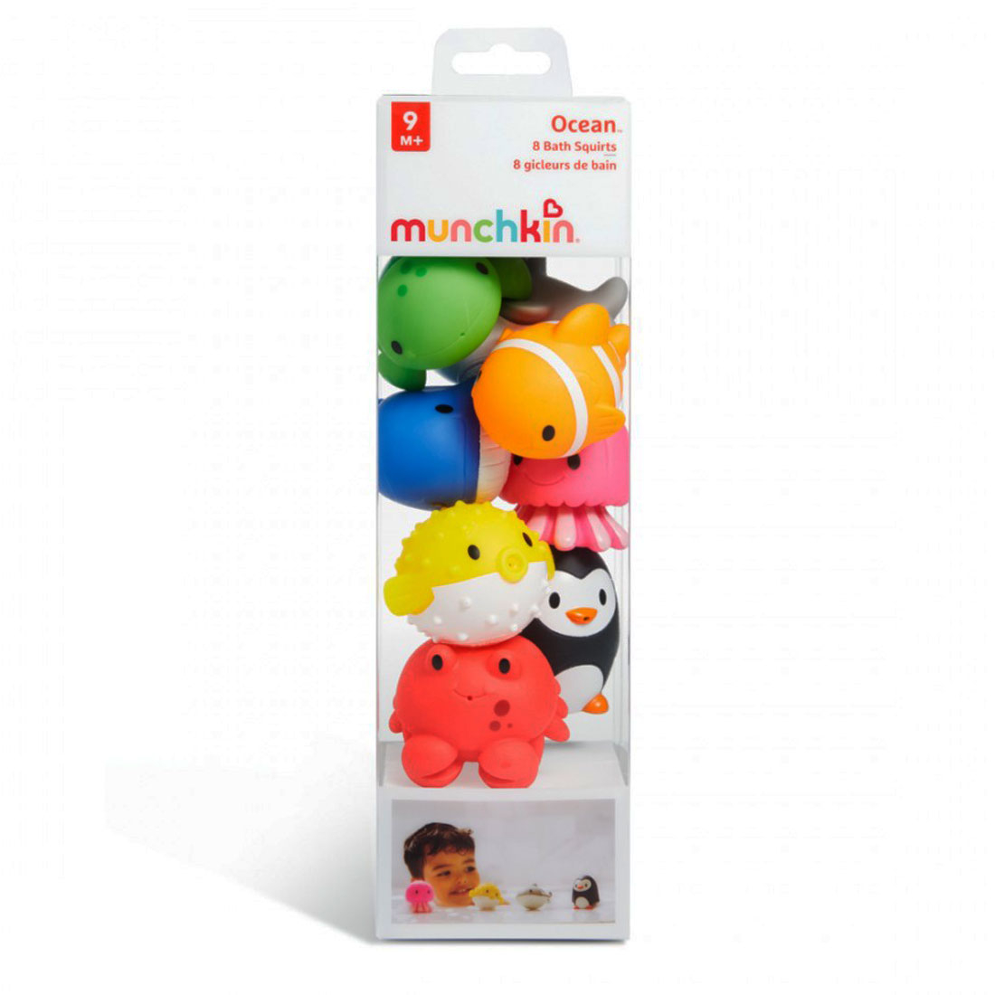 Παιχνίδια Μπάνιου (Σετ 8Τμχ) Munchkin Ocean Home Spitishop