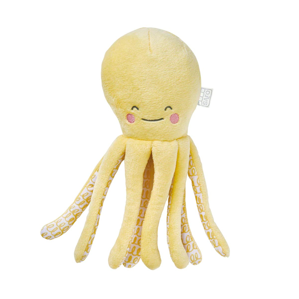Λούτρινο Ζωάκι 22εκ. Saro Octopus 31564 Κίτρινο