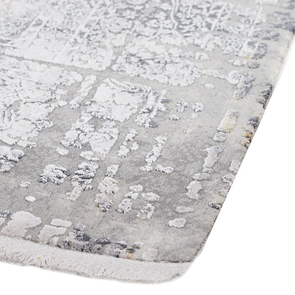 Χαλί Διαδρόμου (80x150) Royal Carpet Bamboo Silk 5988C L.Grey/Anthracite