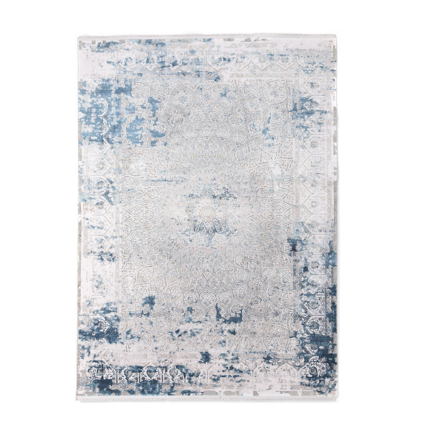 Χαλί (160x230) Royal Carpet Bamboo Silk 6794A Grey/D.Blue