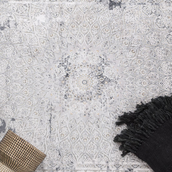 Χαλί (160x230) Royal Carpet Bamboo Silk 6794B L.Grey/Anthracite