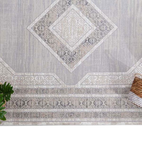 Χαλί (140x200) Royal Carpet Infinity 5917B Grey/White