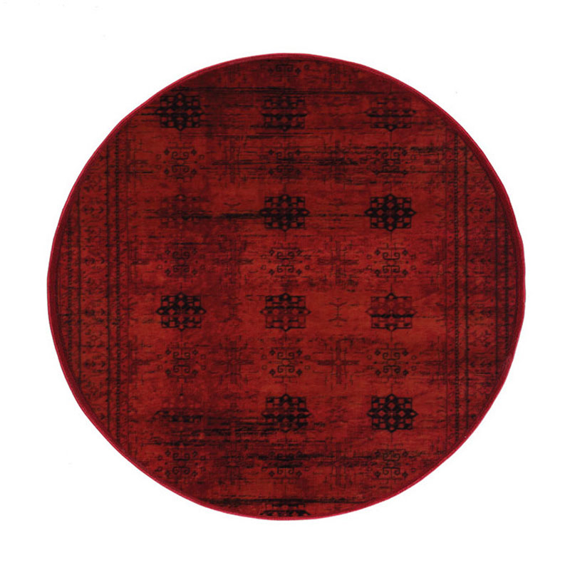 Στρογγυλό Χαλί (Φ160) Royal Carpet Afgan 8127G D.Red