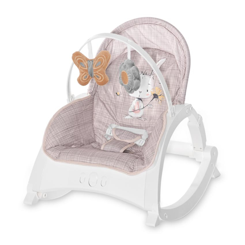 Ηλεκτρικό Ρηλάξ (0-6 Μηνών/Έως 9kg) Lorelli Enjoy 1011011 Beige Daisy