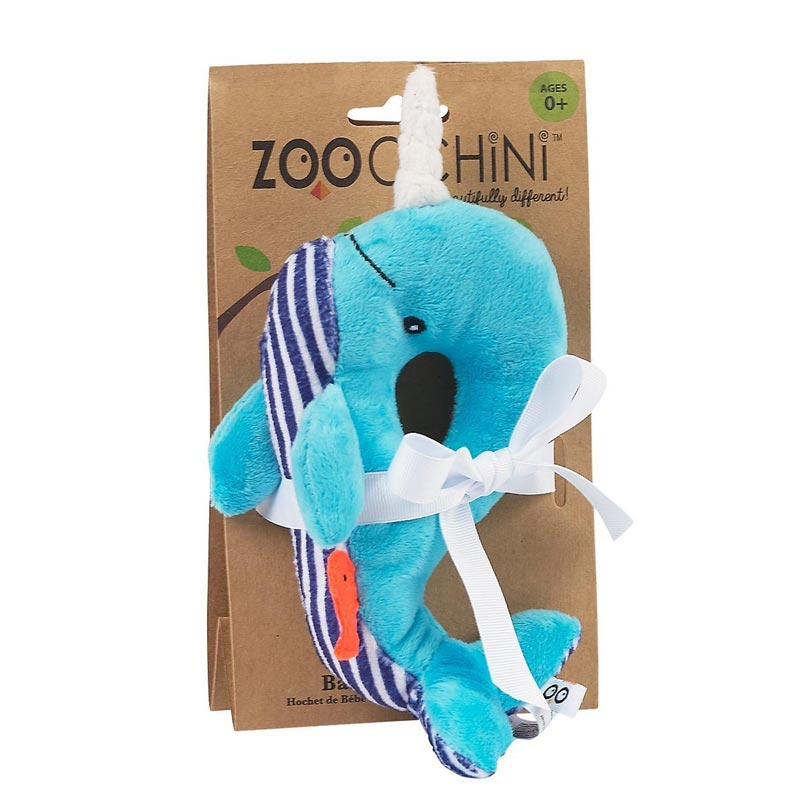 Κουδουνίστρα Zoocchini Whale Home Παιχνίδια Κουδουνίστρες Spitishop