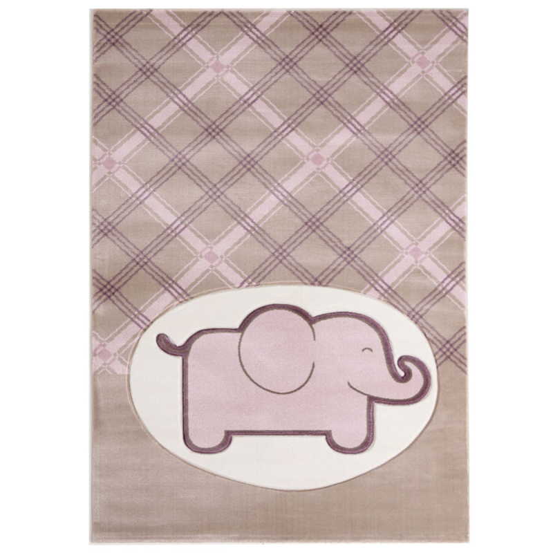 Παιδικό Χαλί (80x160) Royal Carpet Sky 6398D L.Beige Pink