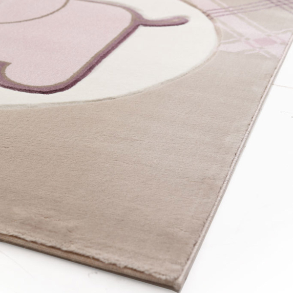 Παιδικό Χαλί (80x160) Royal Carpet Sky 6398D L.Beige Pink