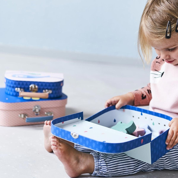 Βαλίτσες Αποθήκευσης (Σετ 3τμχ) Petit Monkey Glow In The Dark PTM-SC4