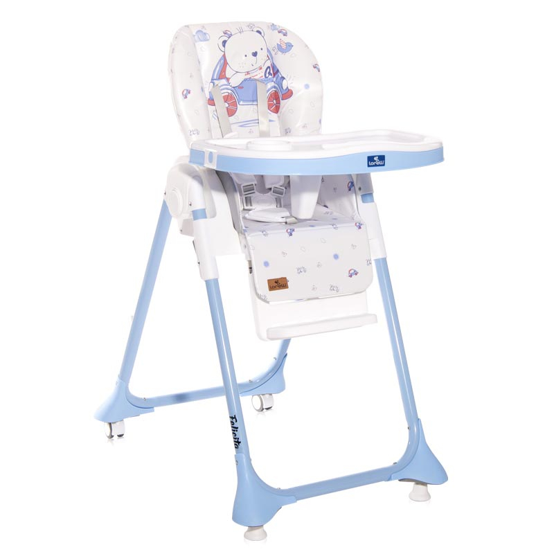 Καρεκλάκι Φαγητού Αναδιπλούμενο (6-36 Μηνών/Έως 15kg) Lorelli Felicita 1010042 Blue Bear