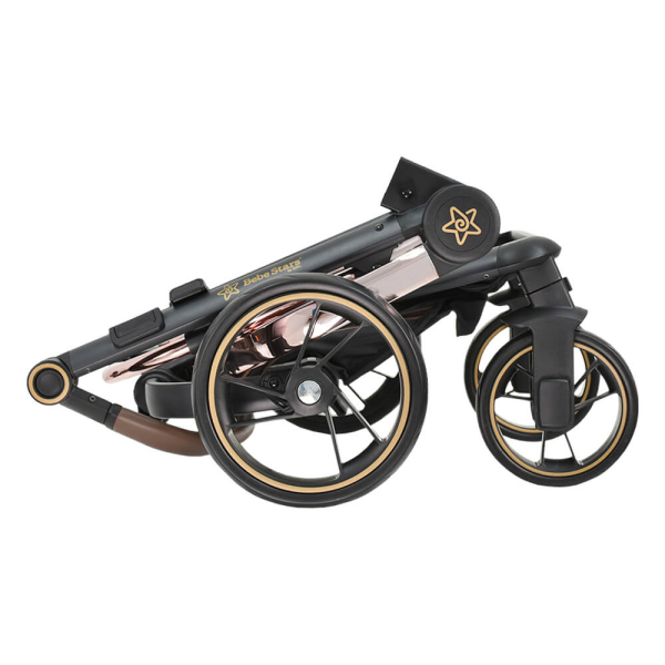 Πολυκαρότσι 3 Σε 1 (0-48 Μηνών/ Έως 22kg) Bebe Stars Torro 3 In 1 Graphite 360T-189