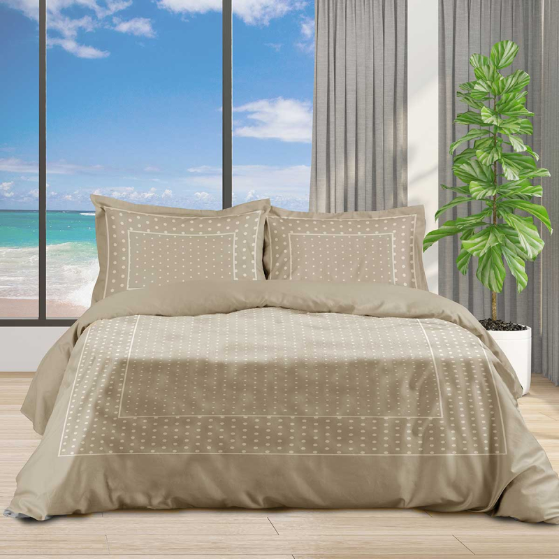 Κουβερλί King Size (Σετ 240x260) 2 Όψεων Makis Tselios Funky