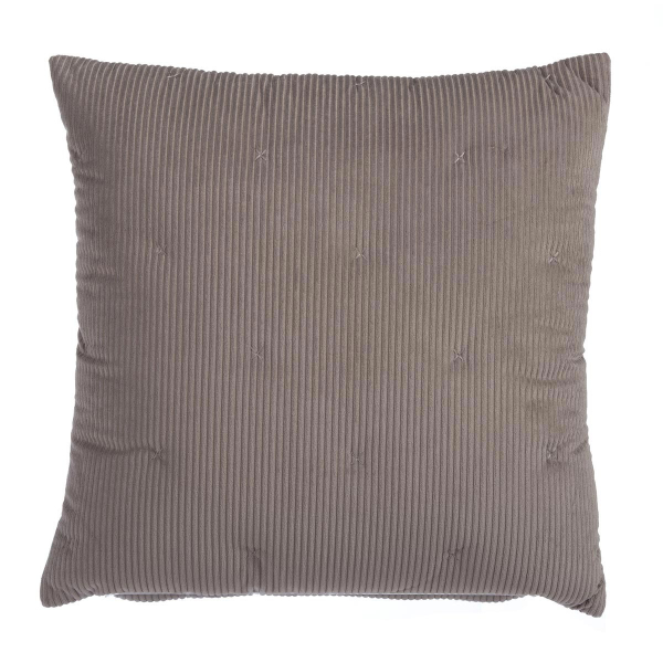 Διακοσμητικό Μαξιλάρι Κοτλέ (45x45) Nef-Nef Elements Kotler Greige