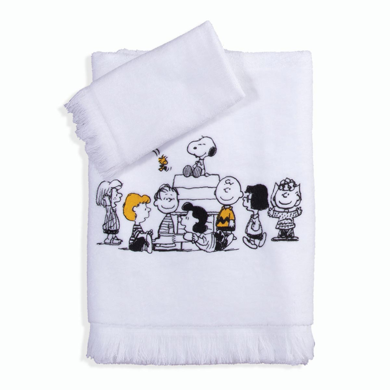 Παιδικές Πετσέτες (Σετ 2τμχ) Nef-Nef Junior Peanuts Forever