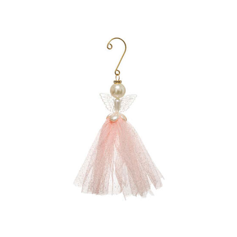 Στολίδι Χριστουγεννιάτικο (18εκ.) A-S Metal Hang 175818 Pink