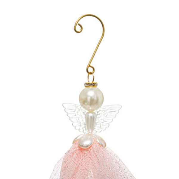 Στολίδι Χριστουγεννιάτικο (18εκ.) A-S Metal Hang 175818 Pink