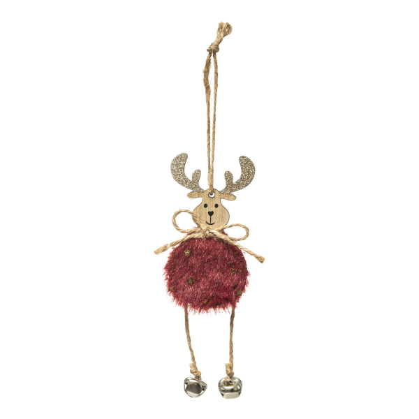 Χριστουγεννιάτικο Στολίδι (5x18) A-S Red Fur Deer 175917