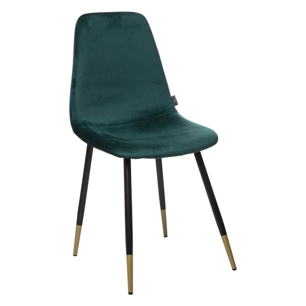 Καρέκλα (44x51x85.5) A-S Tyka Velvet Vert 166773C