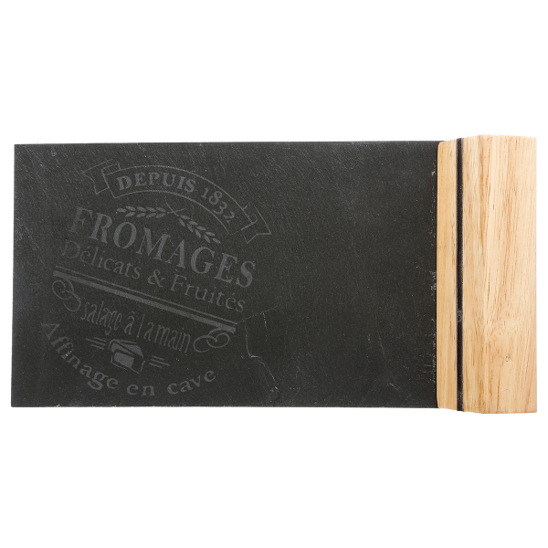 Πλατώ Σερβιρίσματος Τυριών & 3 Μαχαιράκια (30x15.5) S-D Cheese 136194