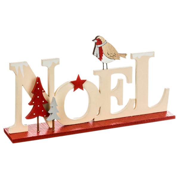 Χριστουγεννιάτικο Διακοσμητικό (11.5x22.5) A-S Noel Letters 142816