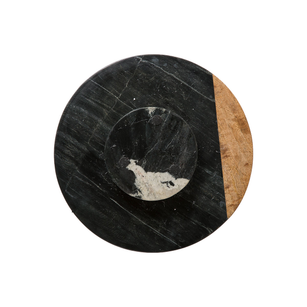 Περιστρεφόμενος Δίσκος Σερβιρίσματος (Φ30) S-D Marble Black 173704B