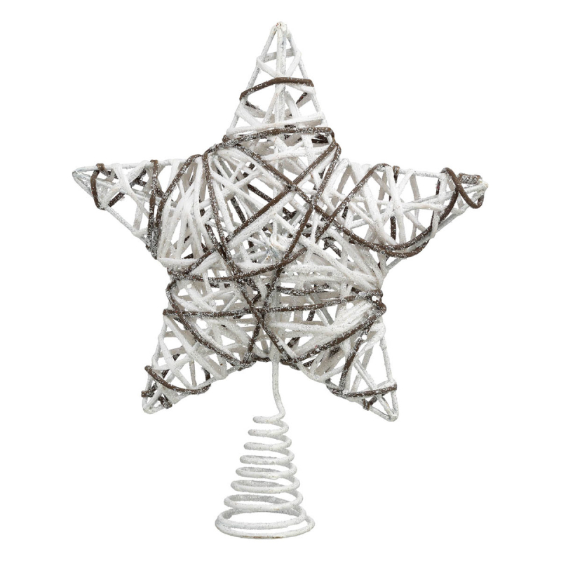 Χριστουγεννιάτικη Κορυφή Δέντρου (20x6x25) A-S Rattan 129796D