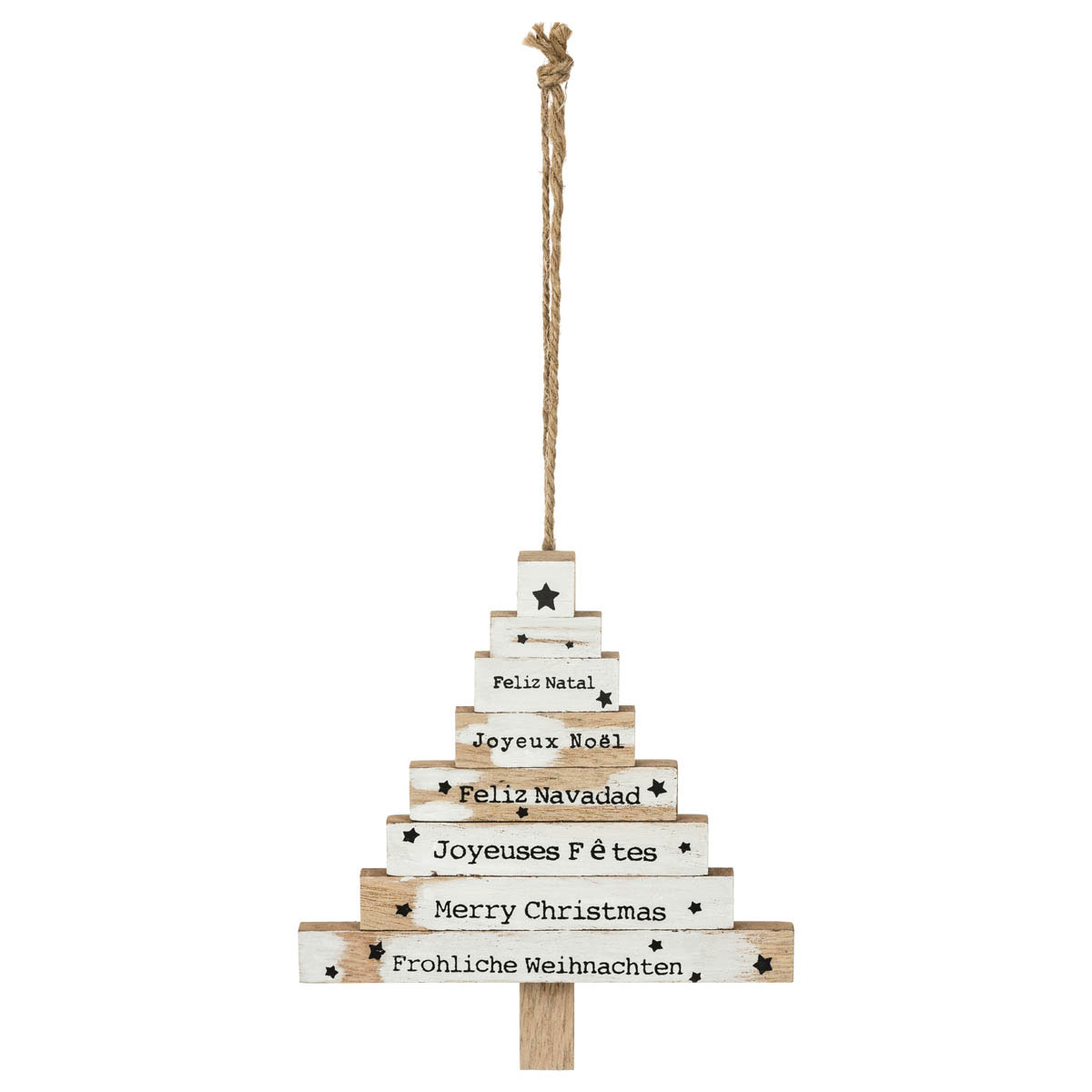 Χριστουγεννιάτικο Στολίδι (14×15) A-S Wood 137807O
